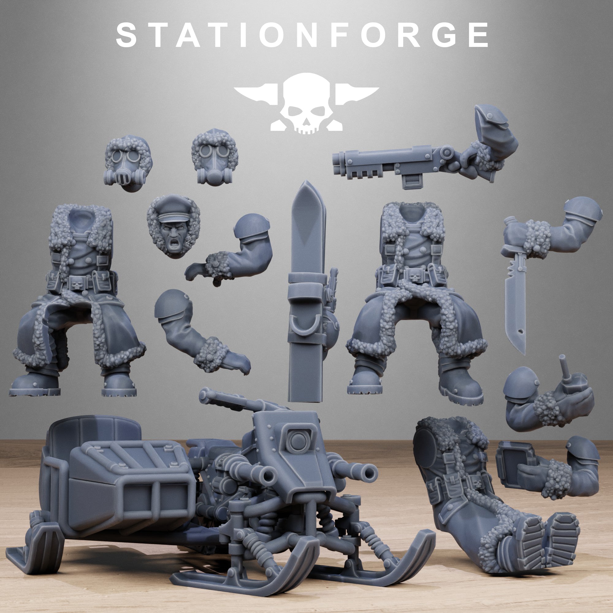 Grimguard: Frostwatch Snowbikers