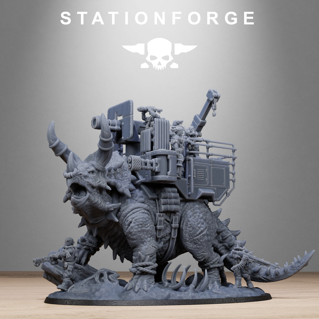 Grimguard: Jungle Fighters Triceratank