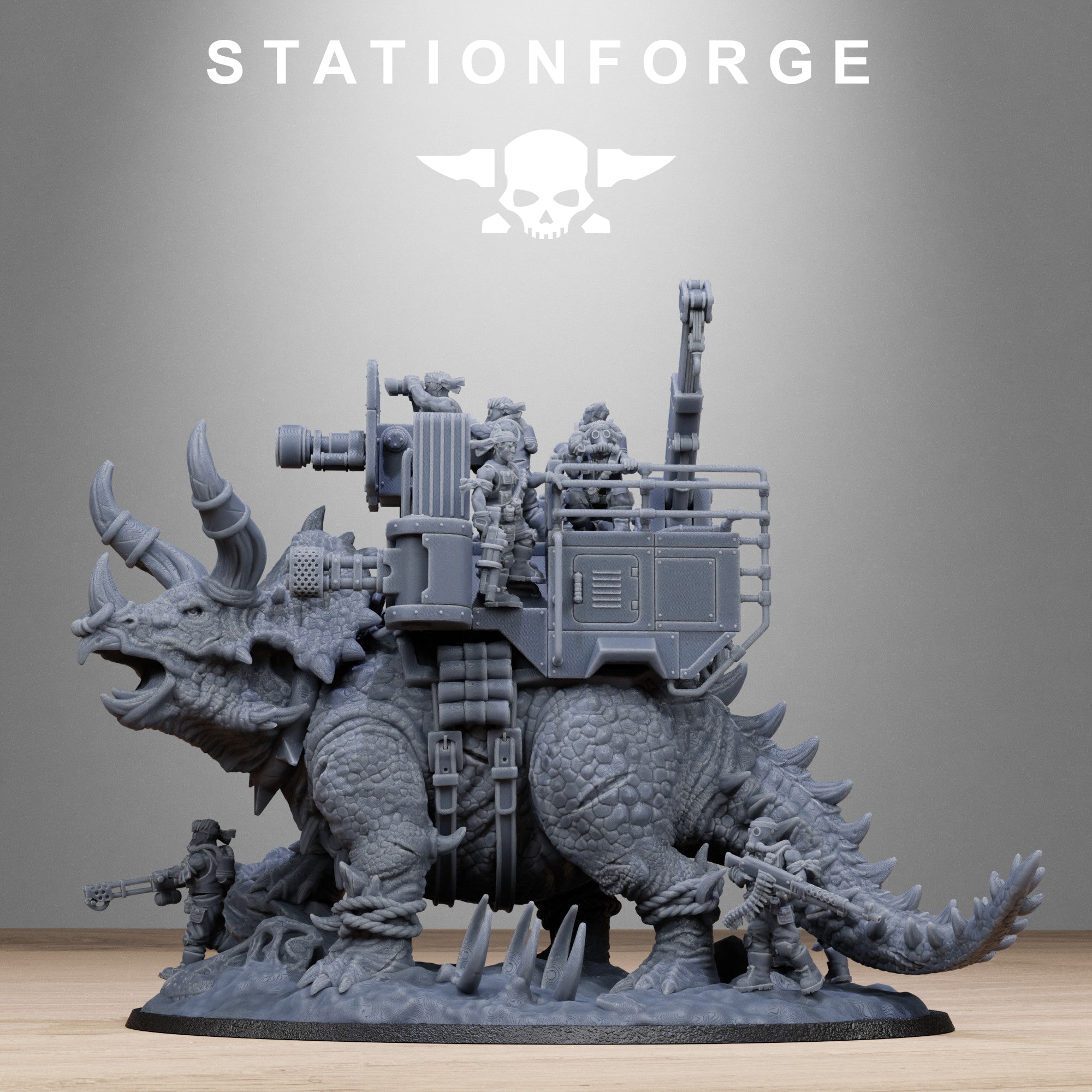 Grimguard: Jungle Fighters Triceratank