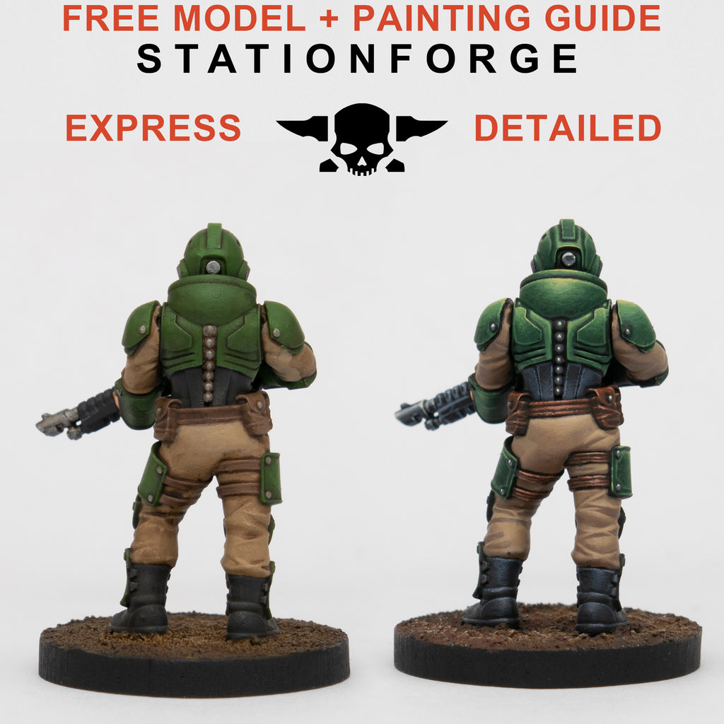 Vaskar: Infantry Mini Painting Guide PDF + Model