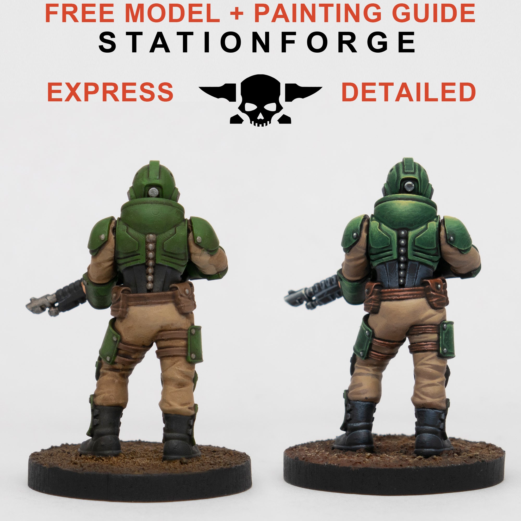 Vaskar: Infantry Mini Painting Guide PDF + Model