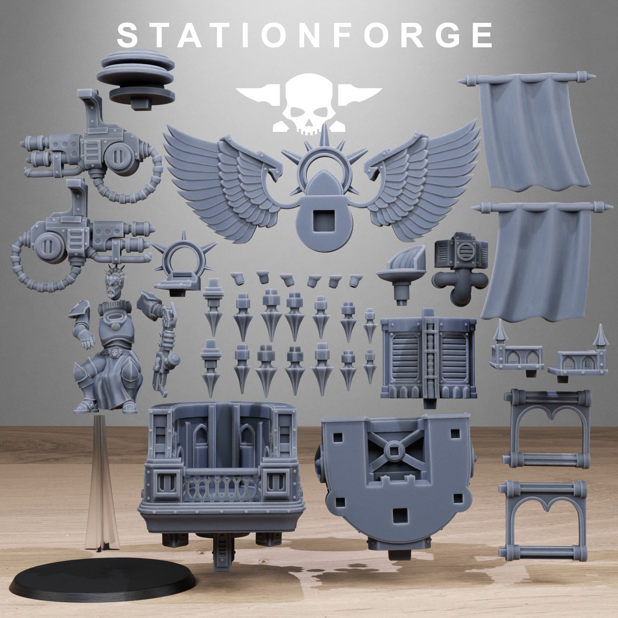 Vodalites: Flying Throne