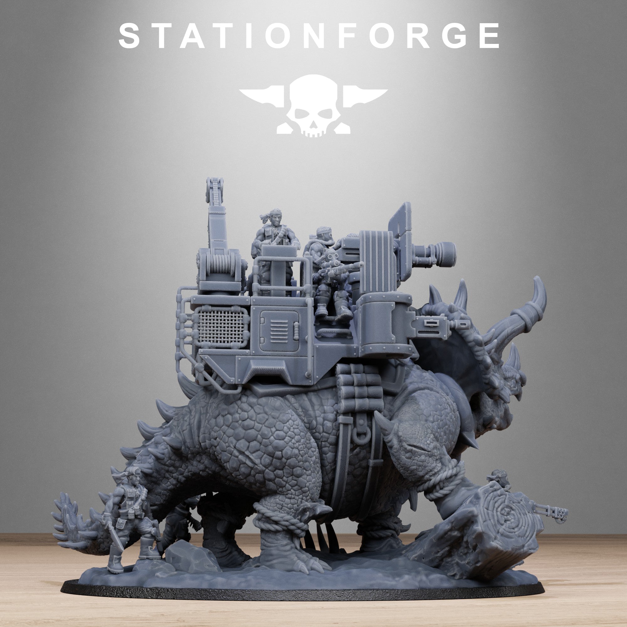 Grimguard: Jungle Fighters Triceratank