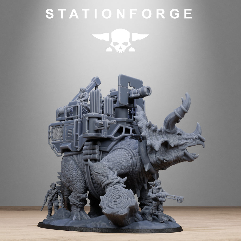 Grimguard: Jungle Fighters Triceratank