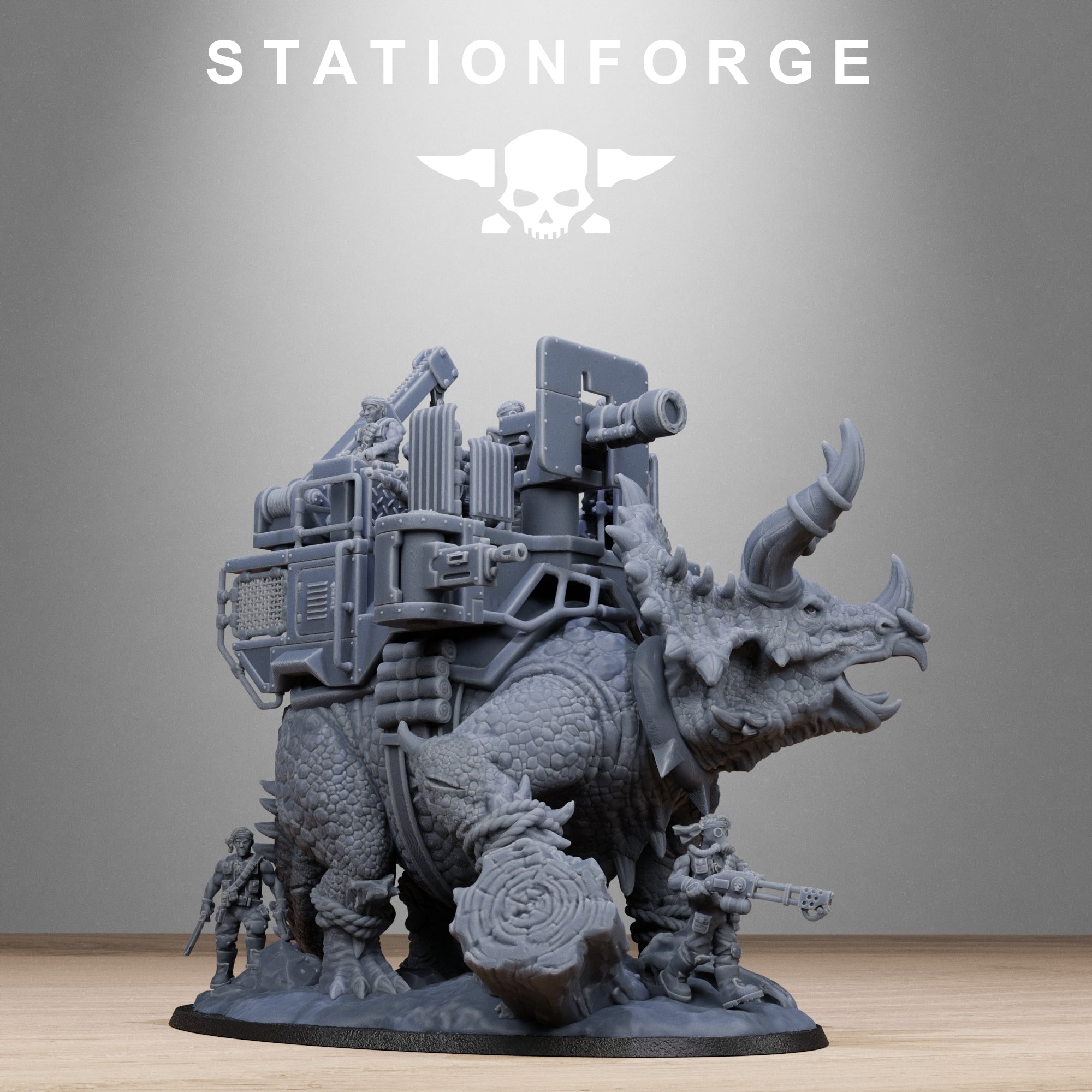 Grimguard: Jungle Fighters Triceratank