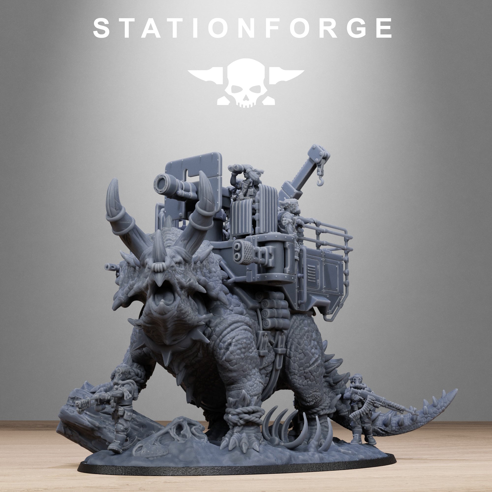 Grimguard: Jungle Fighters Triceratank