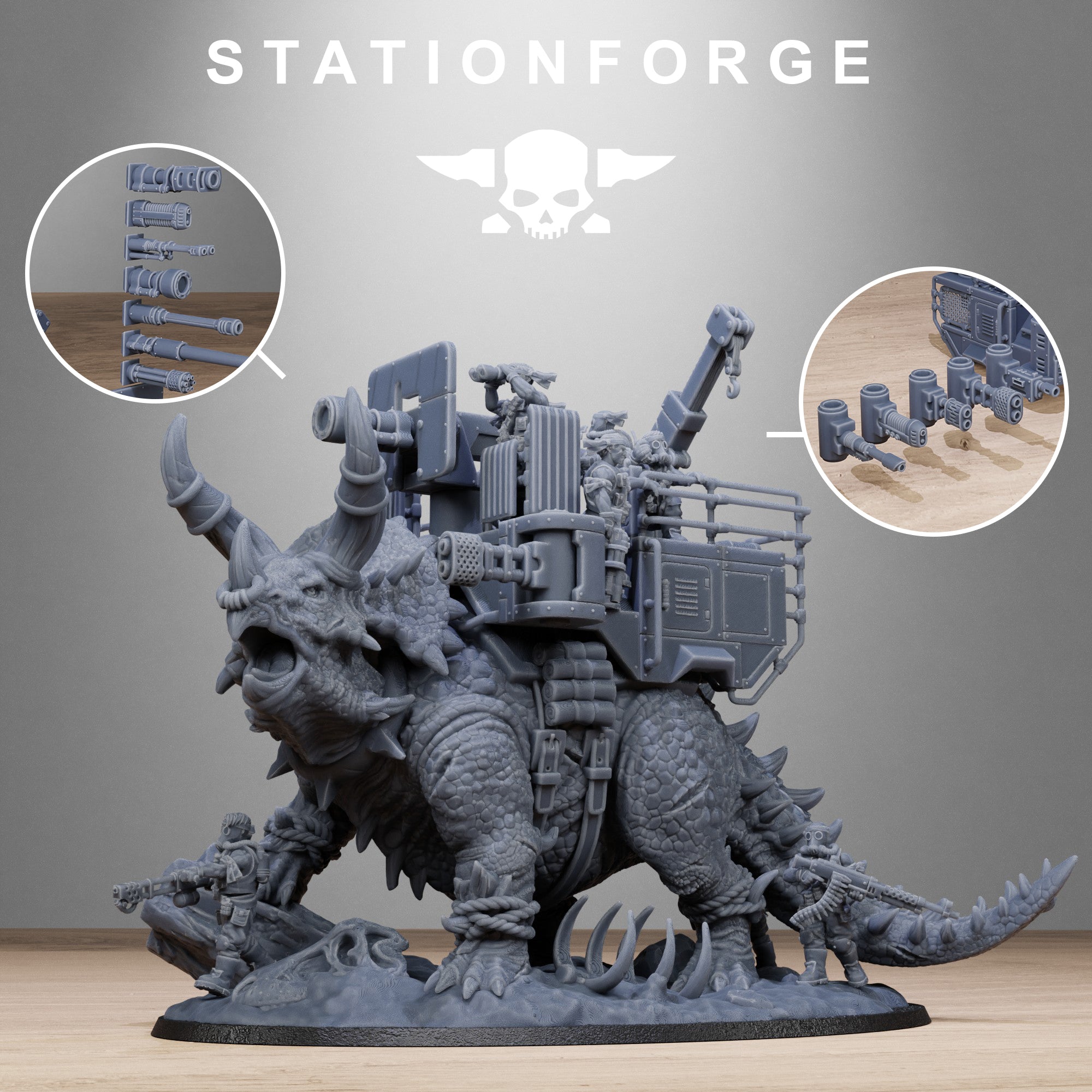 Grimguard: Jungle Fighters Triceratank