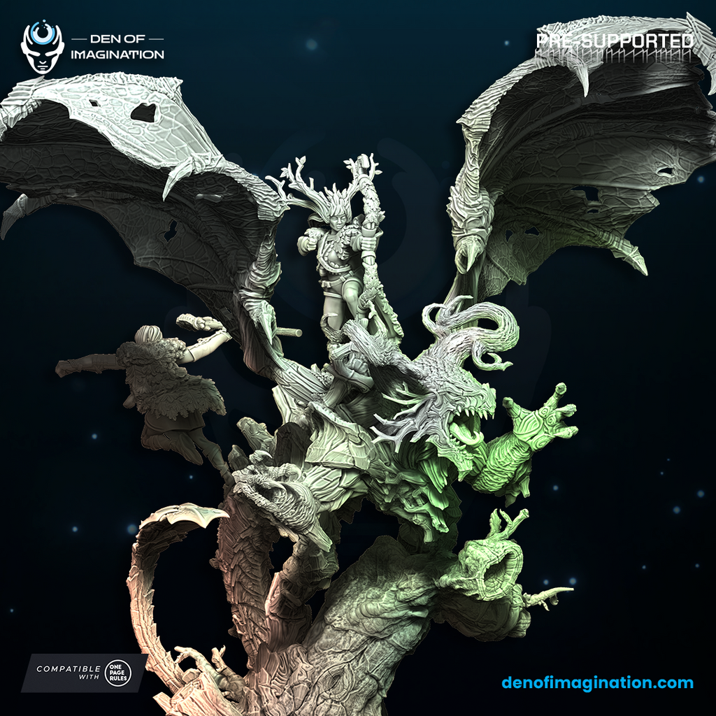 Wood Elves: Lord on Forest Dragon
