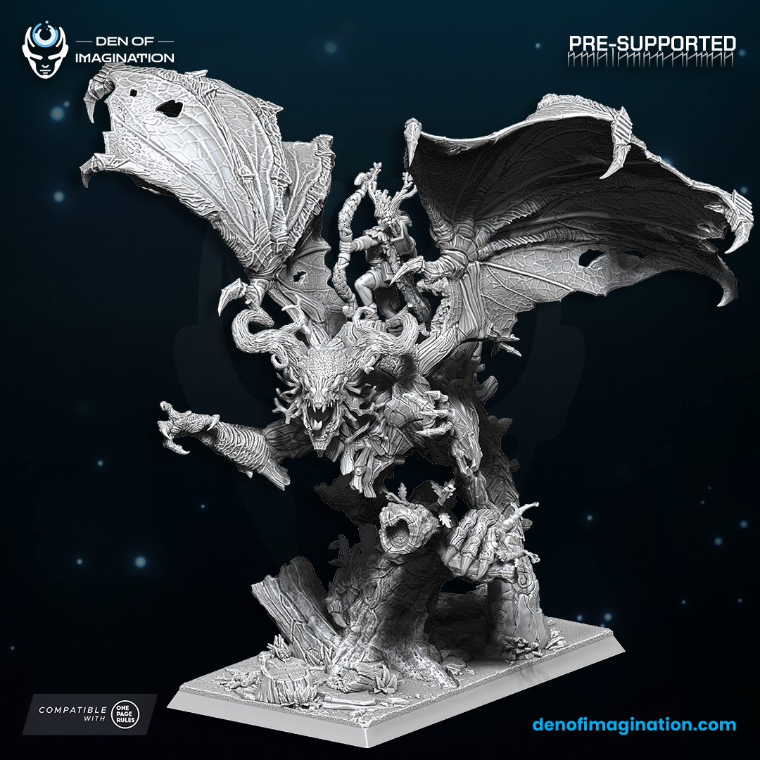 Wood Elves: Lord on Forest Dragon