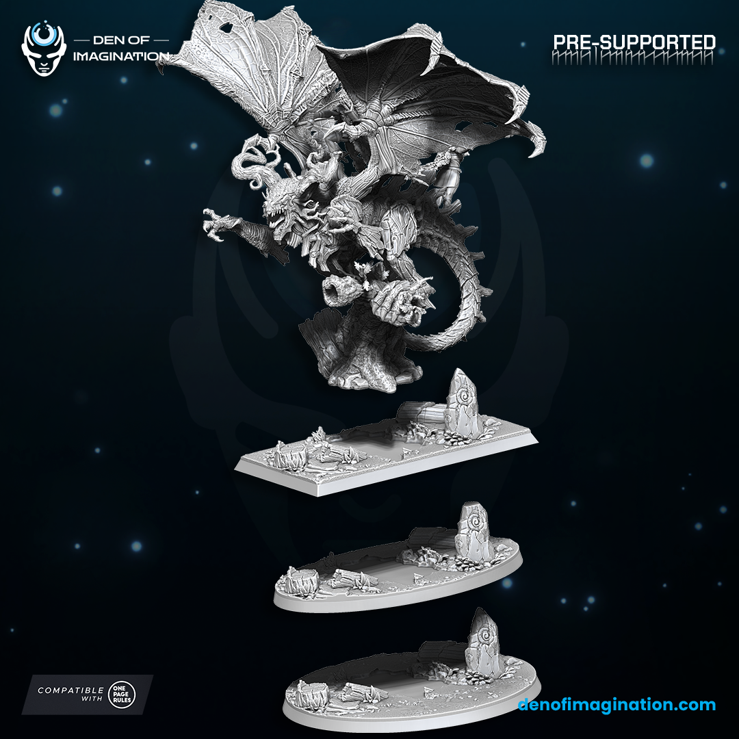 Wood Elves: Lord on Forest Dragon