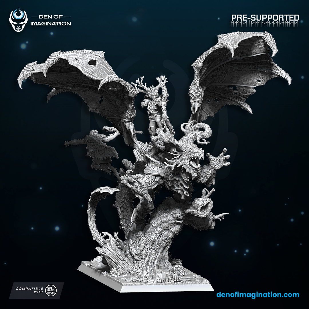Wood Elves: Lord on Forest Dragon