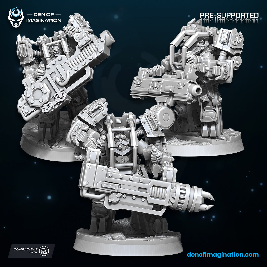 Space Dwarfs: Exosuits Stone Crushers