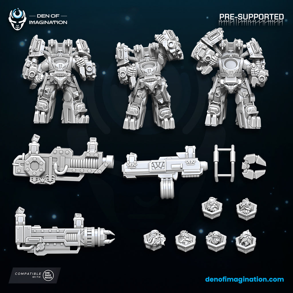 Space Dwarfs: Exosuits Stone Crushers