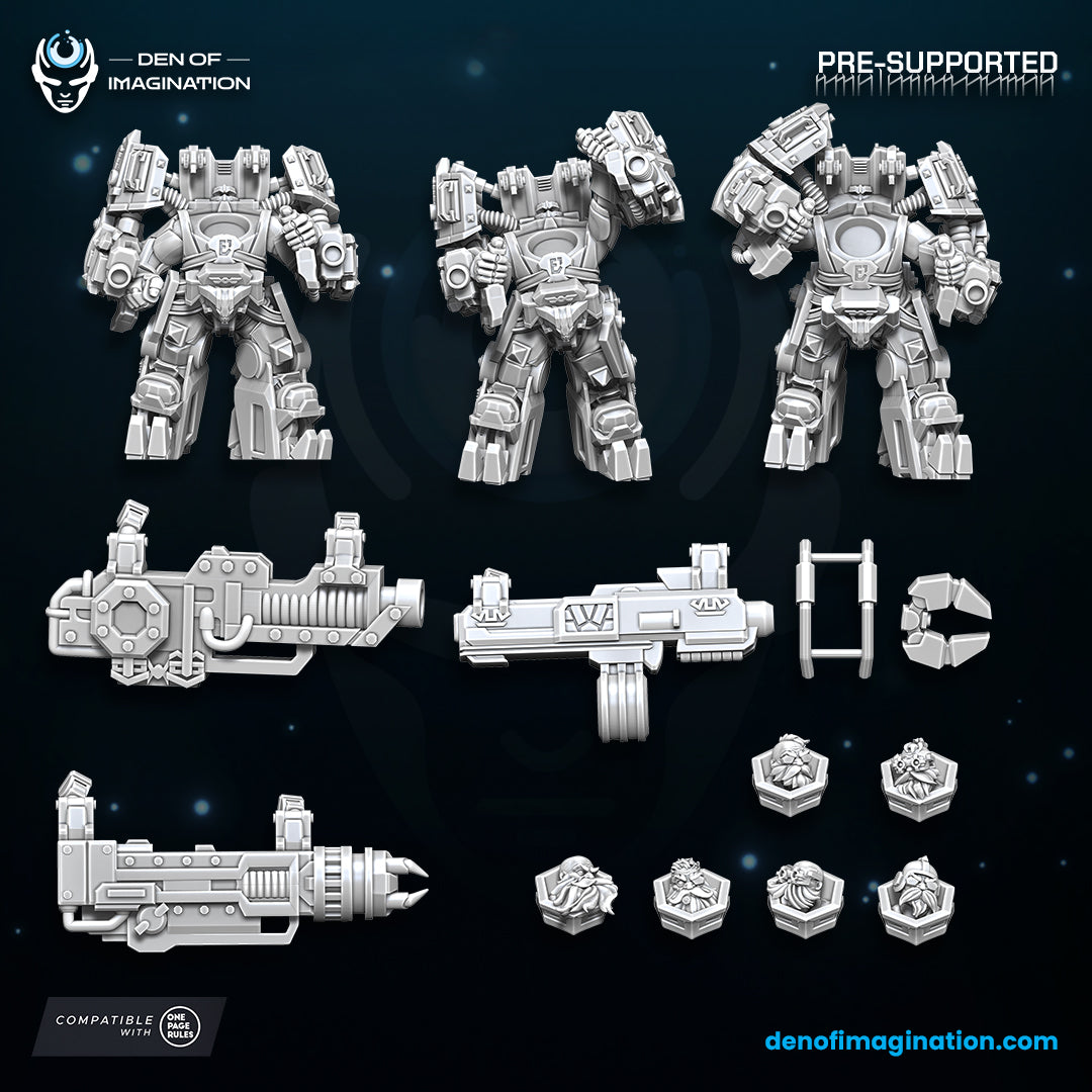 Space Dwarfs: Exosuits Stone Crushers