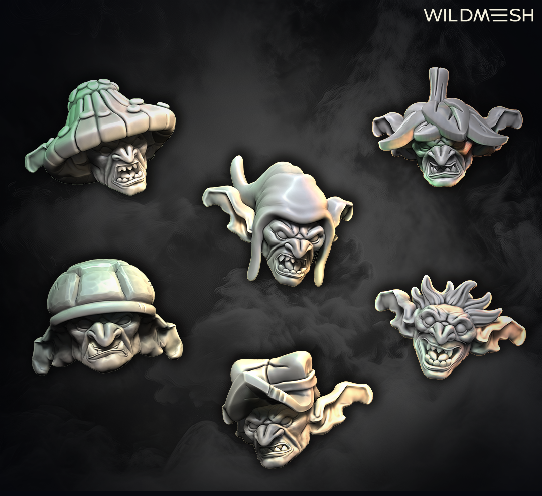 Fantasy: Goblin Wolf Riders