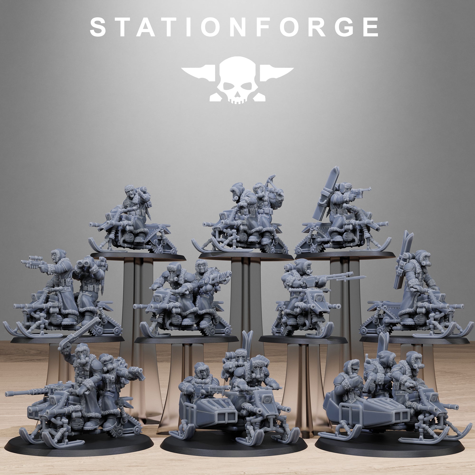 Grimguard: Frostwatch Snowbikers