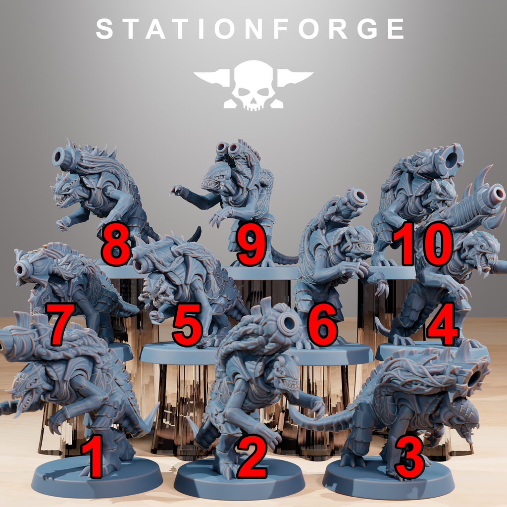Xenarid: Mortars