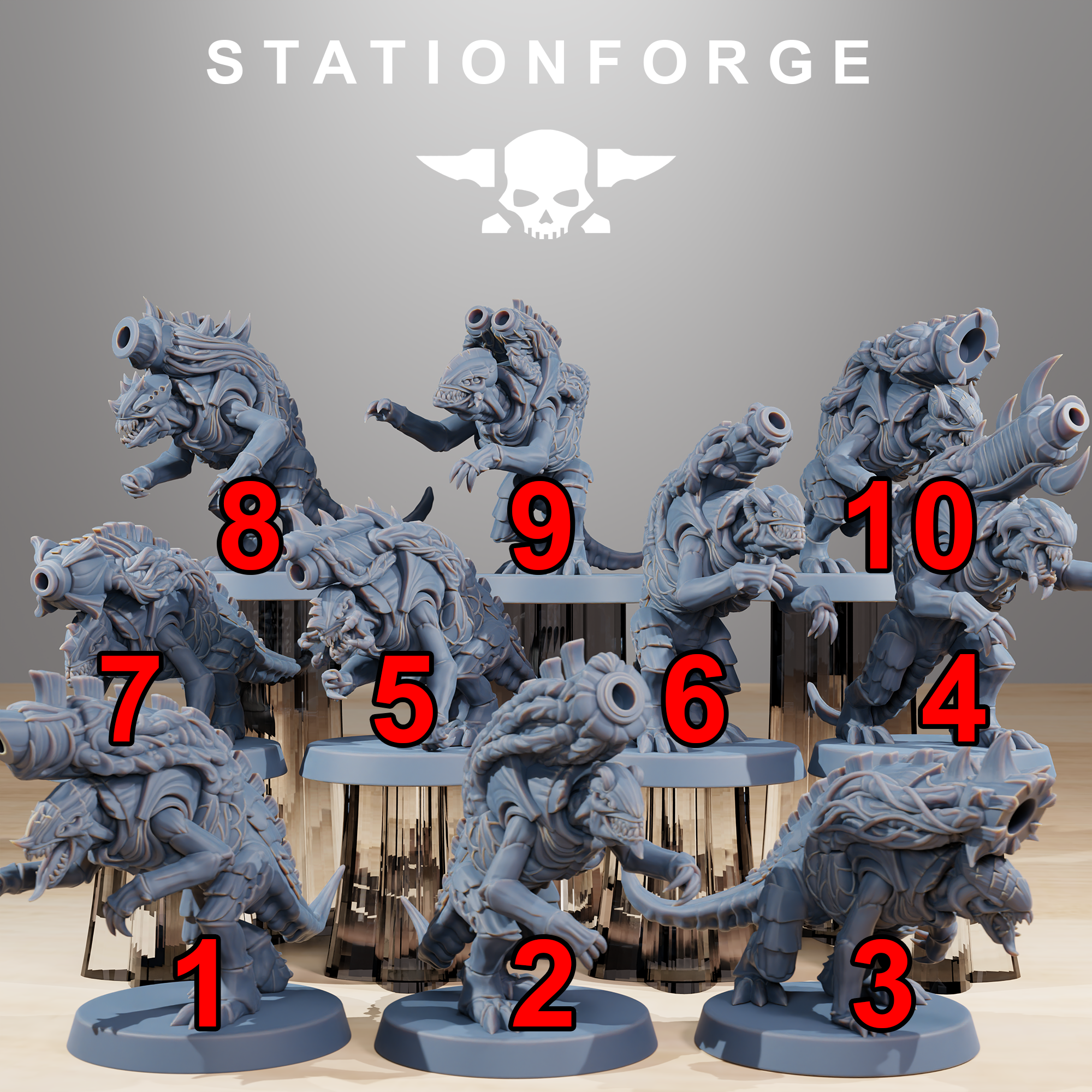 Xenarid: Mortars