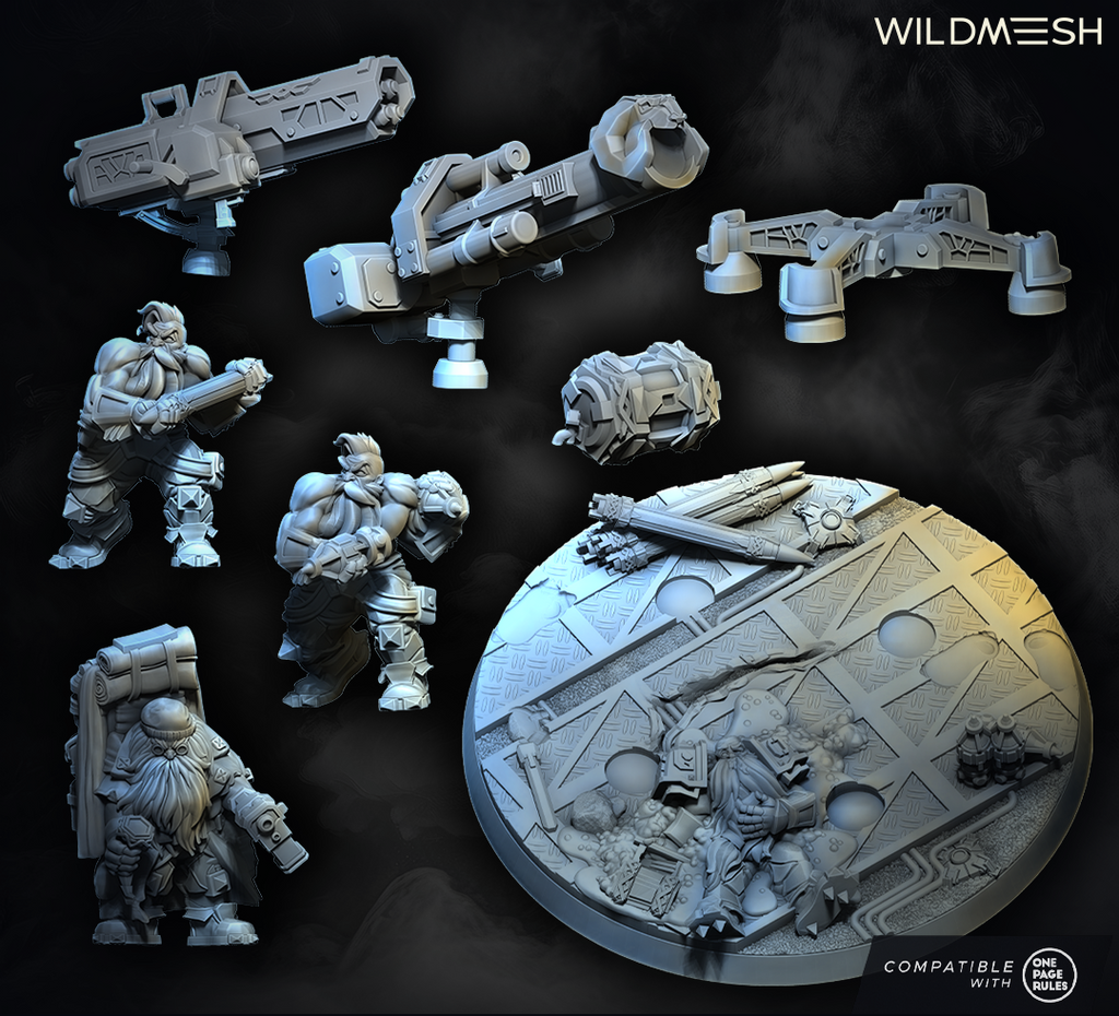 Space Dwarfs: Stonepulse Engineers