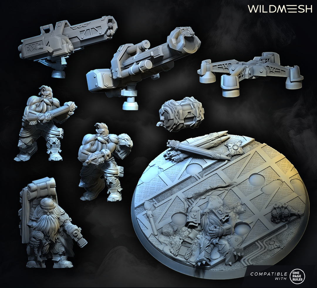 Space Dwarfs: Stonepulse Engineers