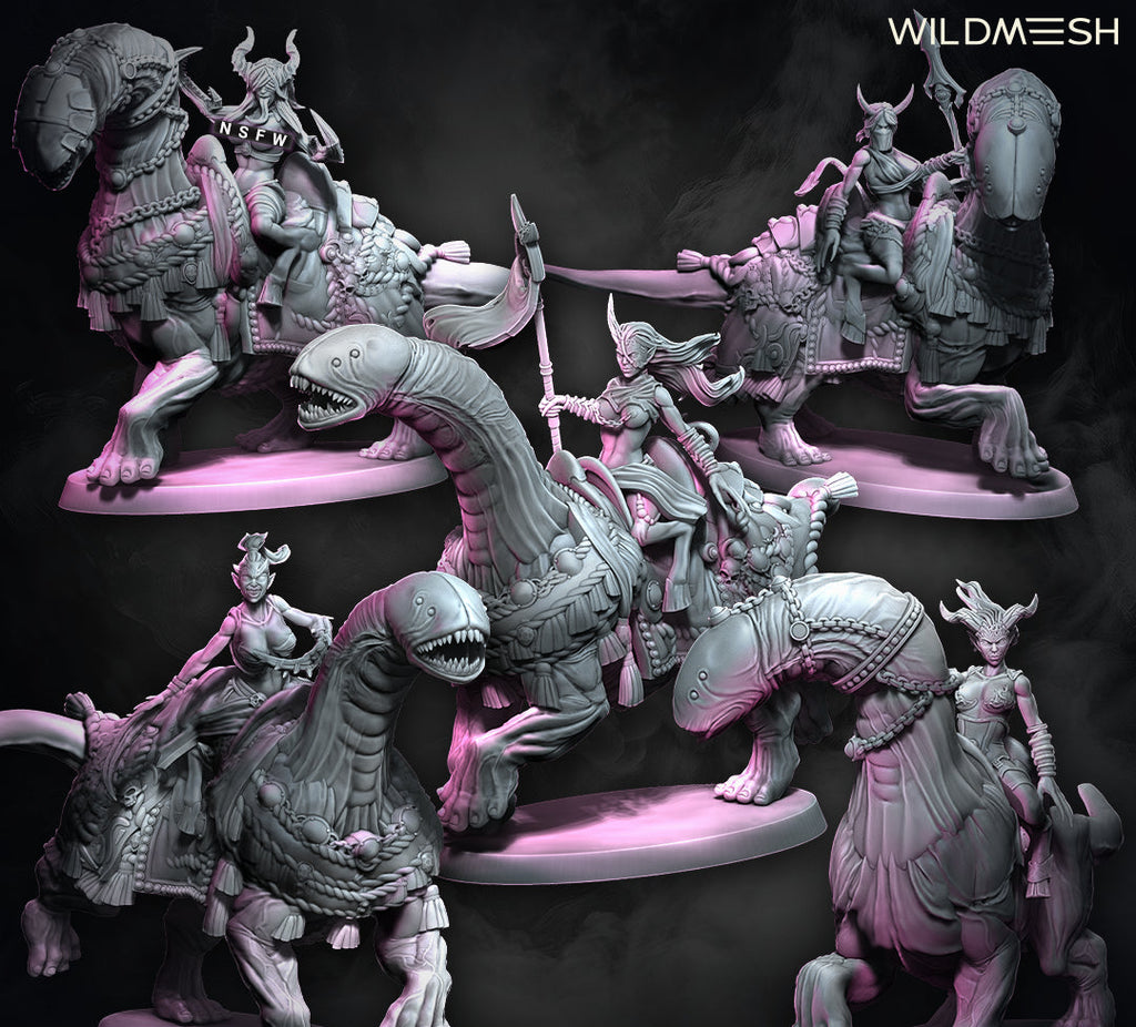 Chaos Excess: Succubus Riders Set II