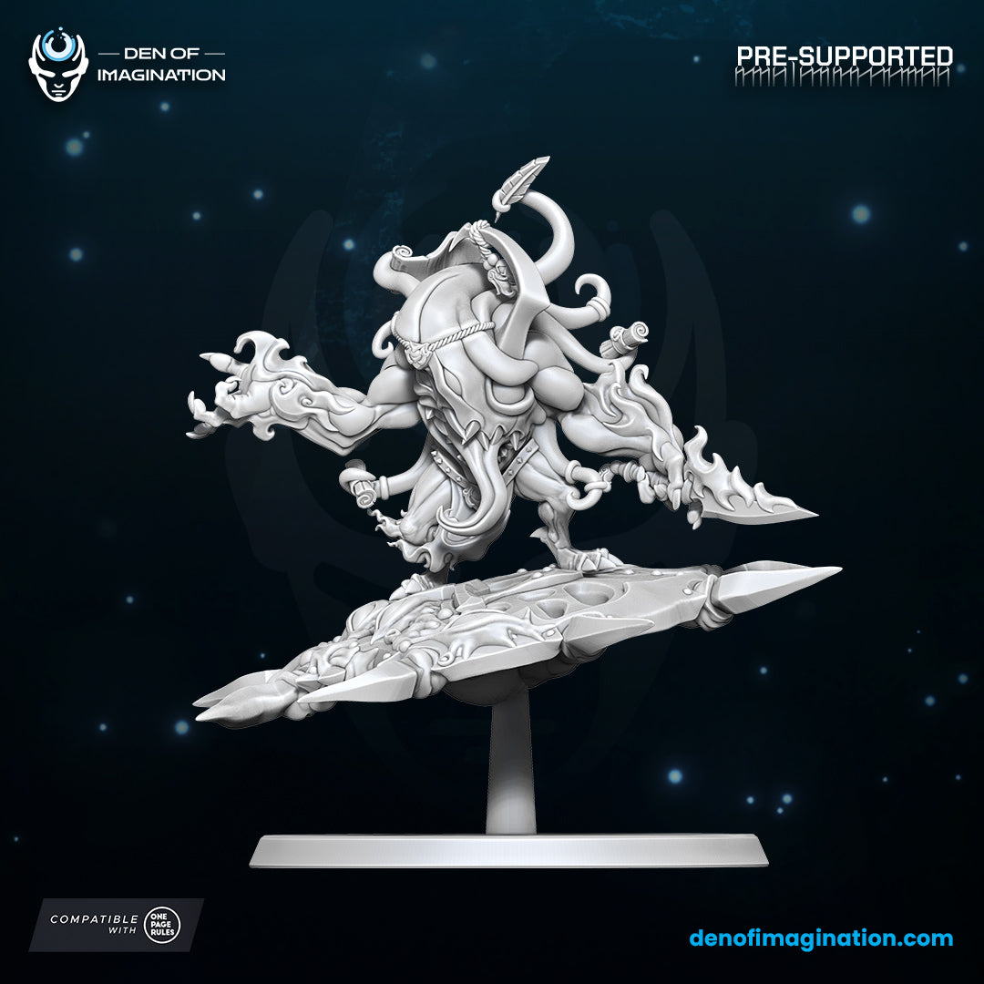 Chaos Change: Demonic Arcane Caster on Disc