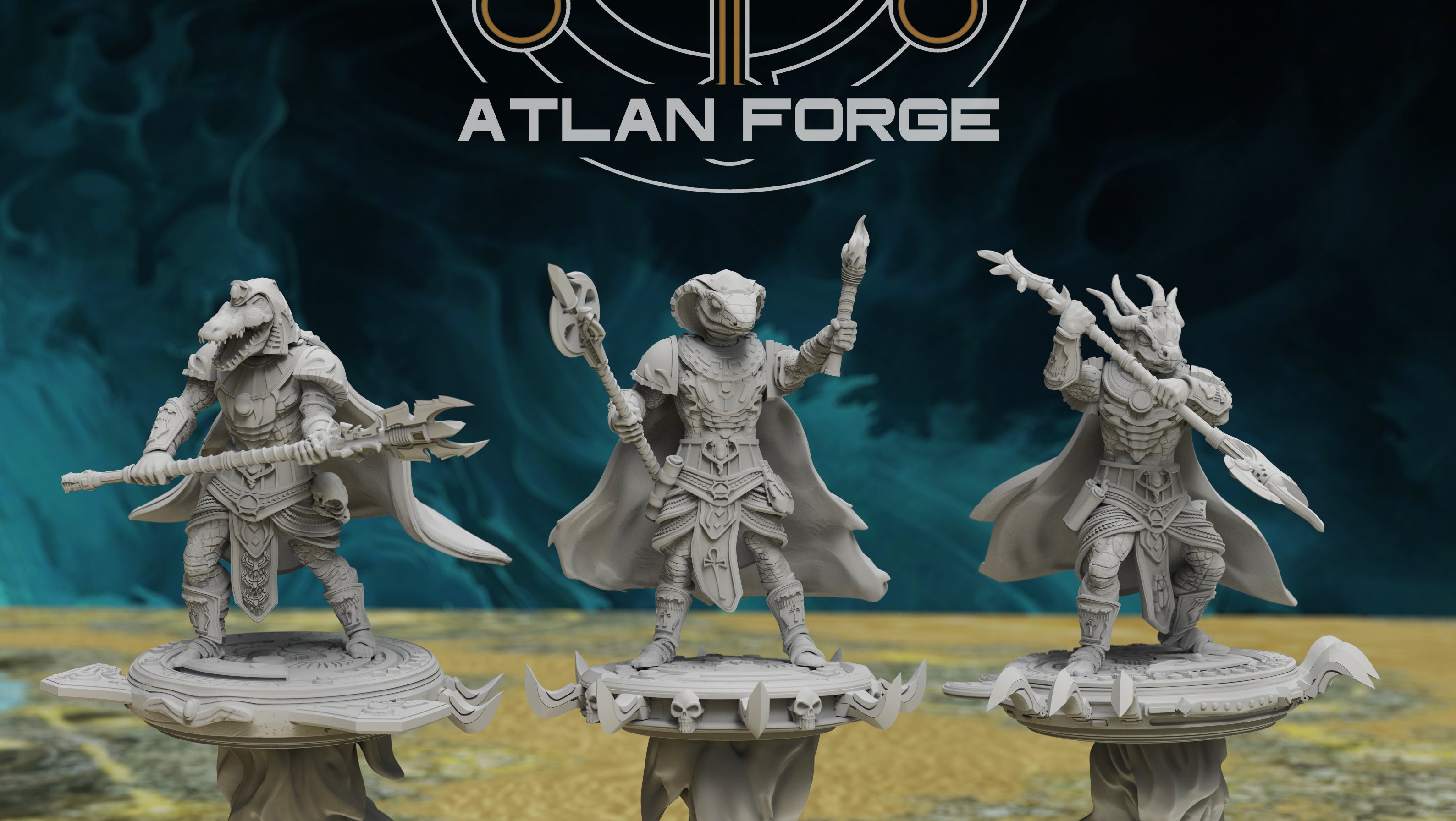 Aegyptus: Reptilian Sorcerers