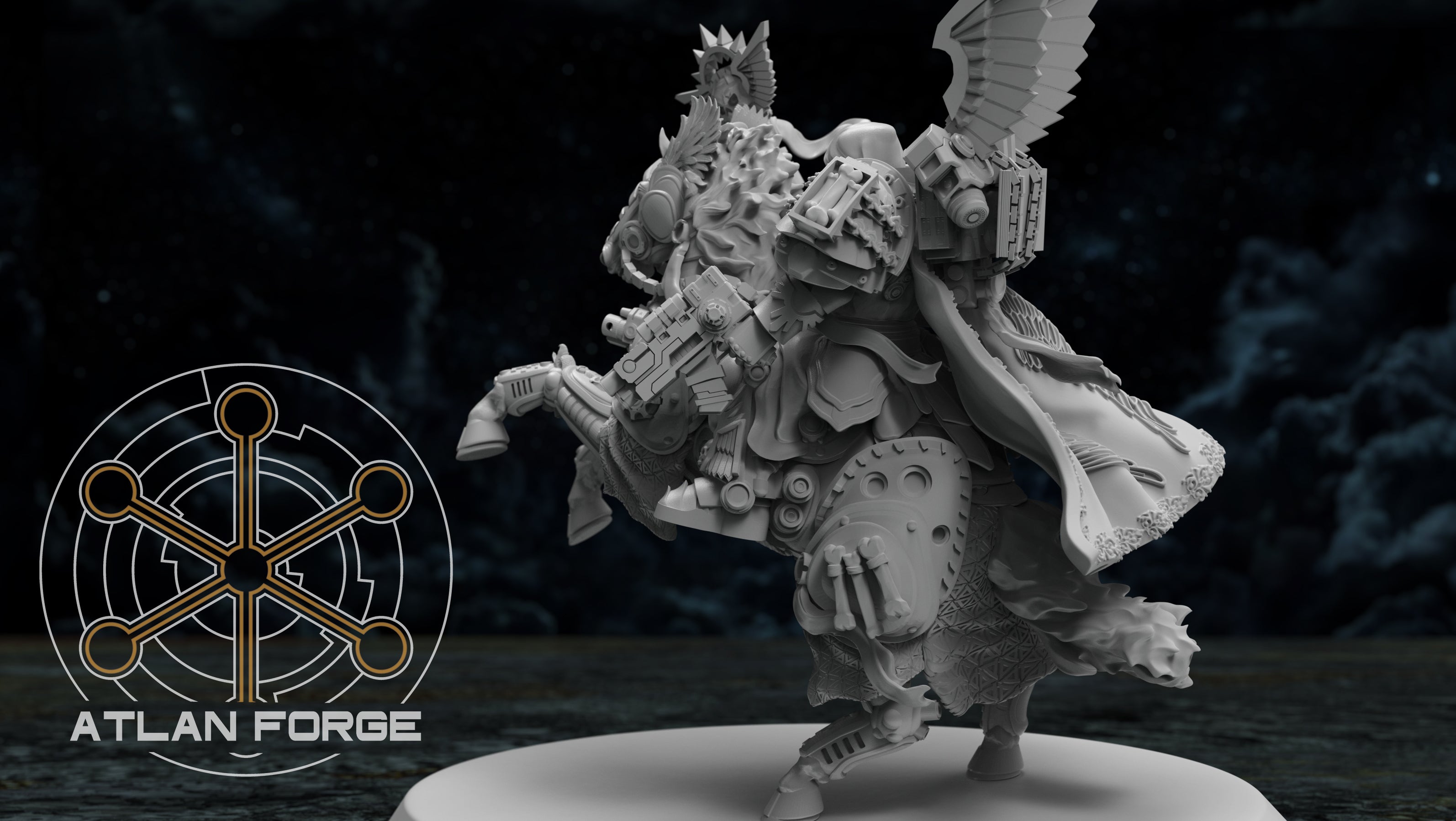 Angelic: Mounted Battle Priest