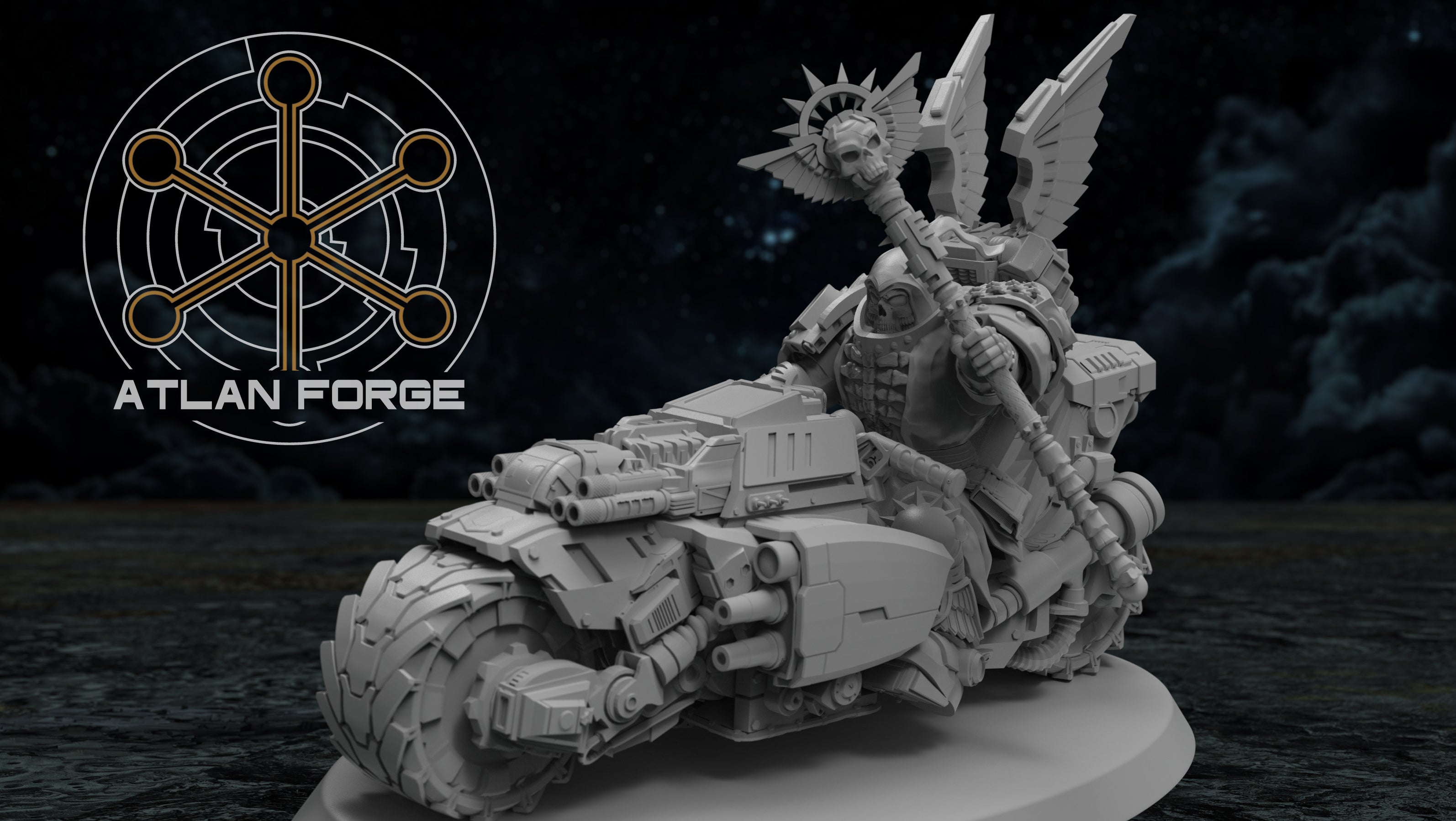 Angelic: Battle Priest on Bike