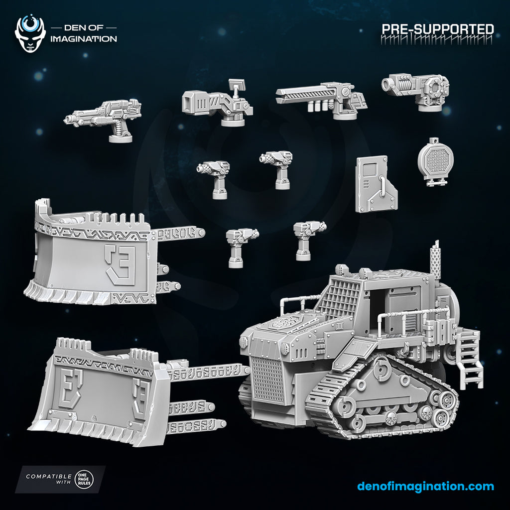 Space Dwarfs: Starforge Bulldozer