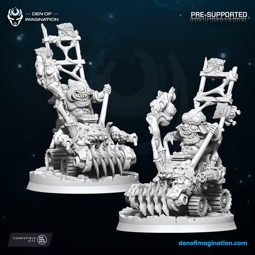 Chaos Plague: Plague Lawnmower and Drone