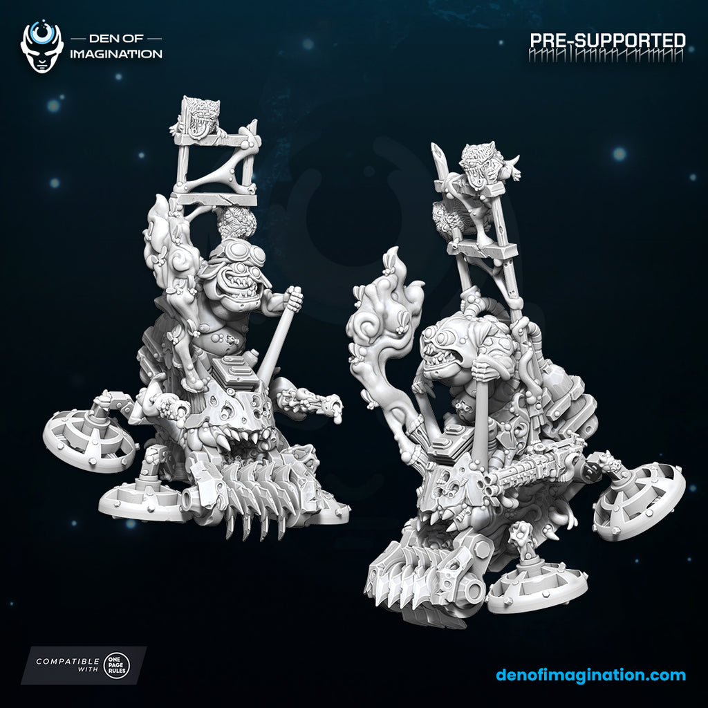 Chaos Plague: Plague Lawnmower and Drone