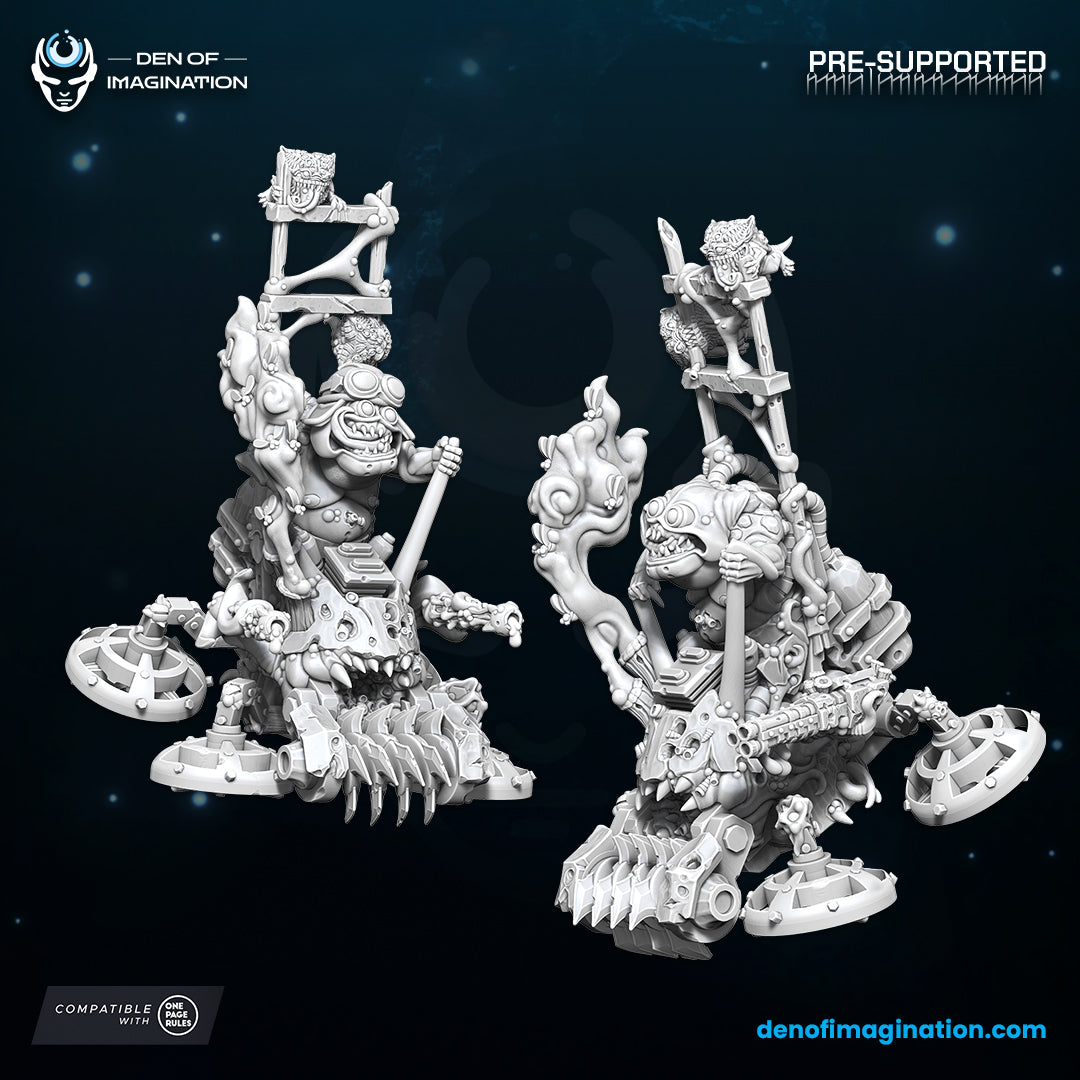 Chaos Plague: Plague Lawnmower and Drone