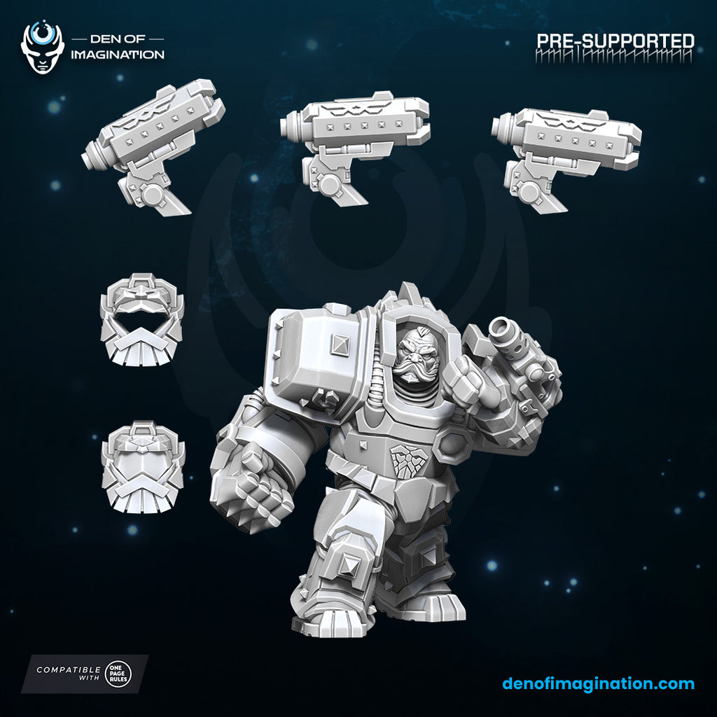Space Dwarfs: Khazaroth Empire Iron Moles