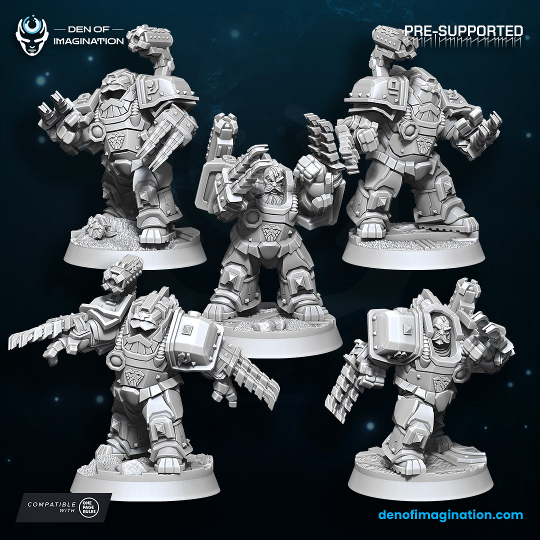 Space Dwarfs: Khazaroth Empire Iron Moles