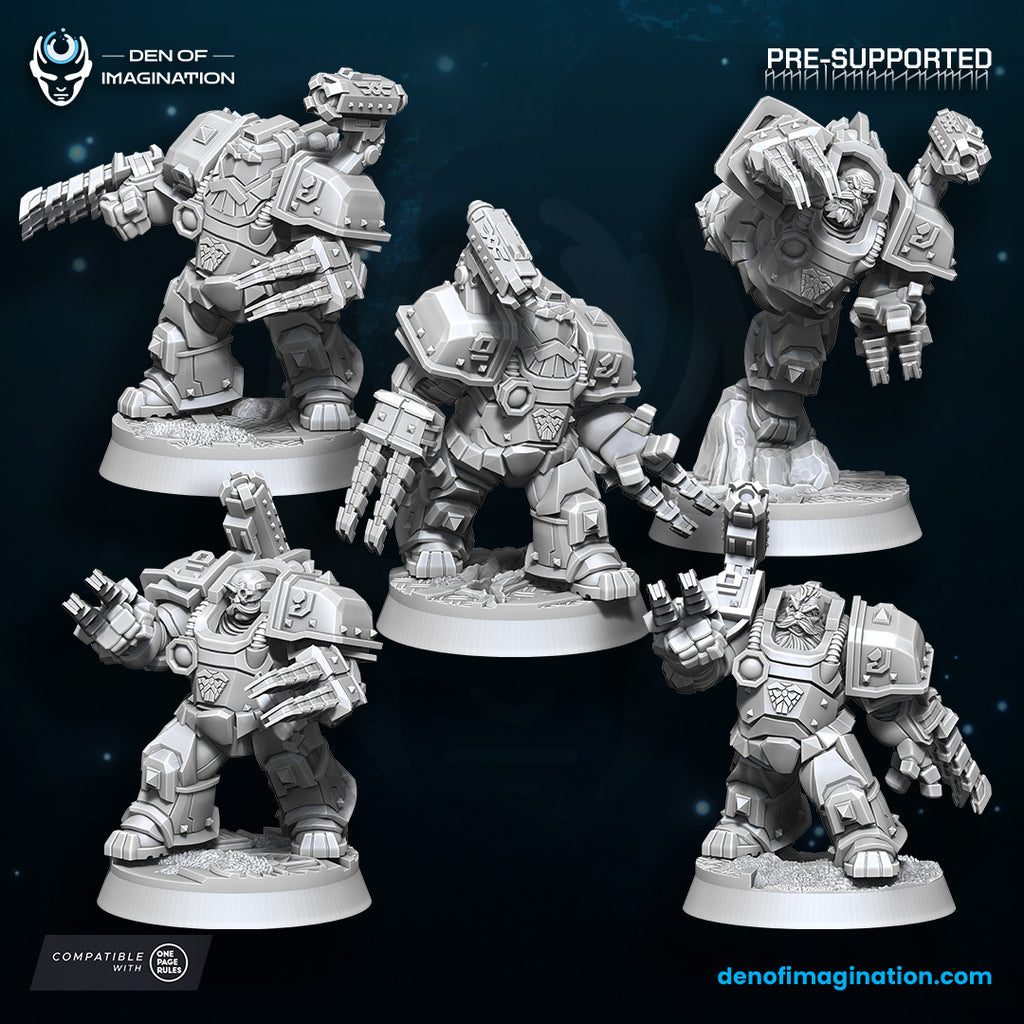 Space Dwarfs: Khazaroth Empire Iron Moles