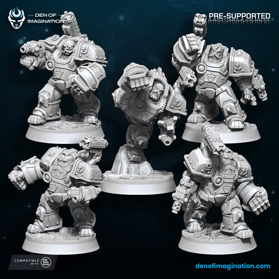 Space Dwarfs: Khazaroth Empire Iron Moles