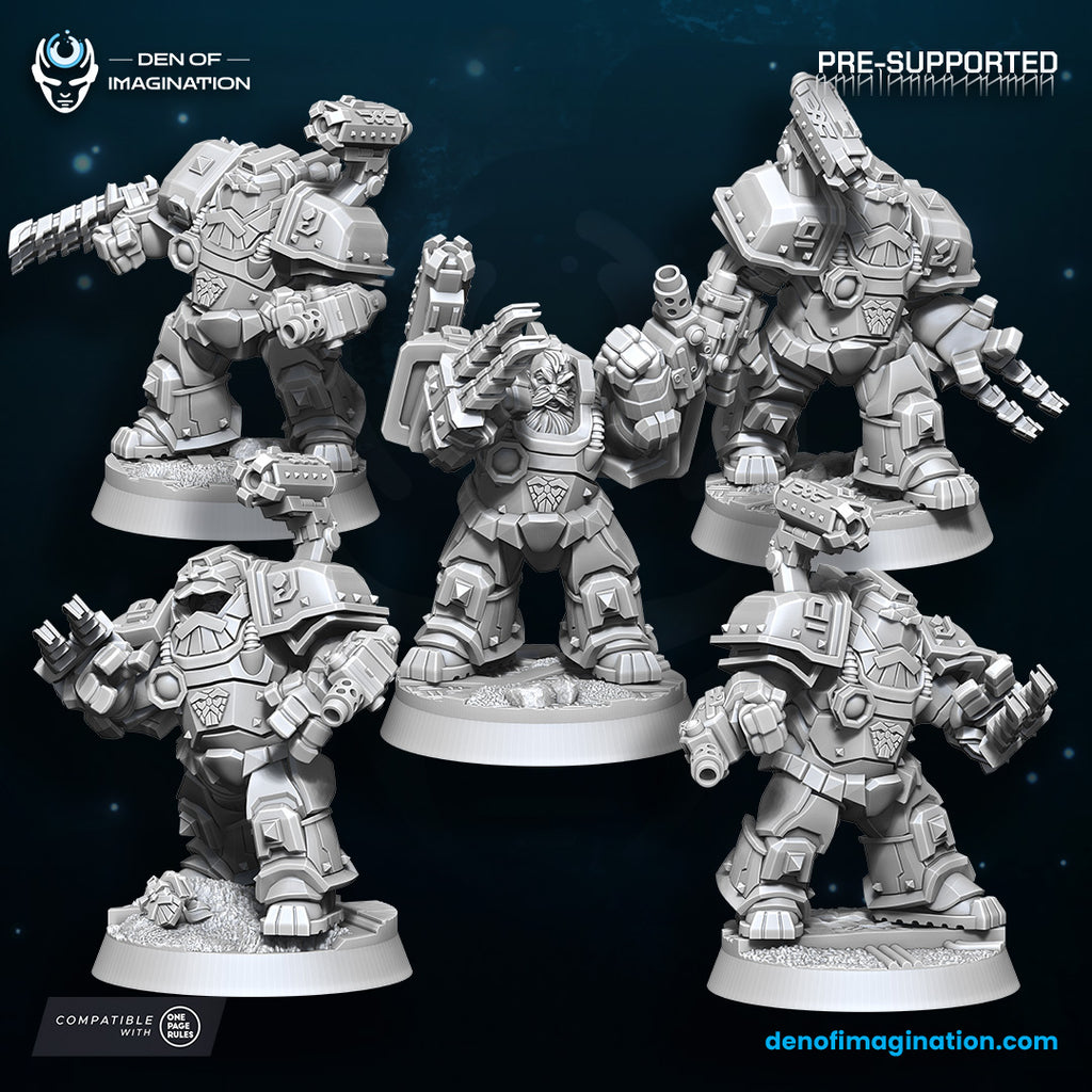 Space Dwarfs: Khazaroth Empire Iron Moles