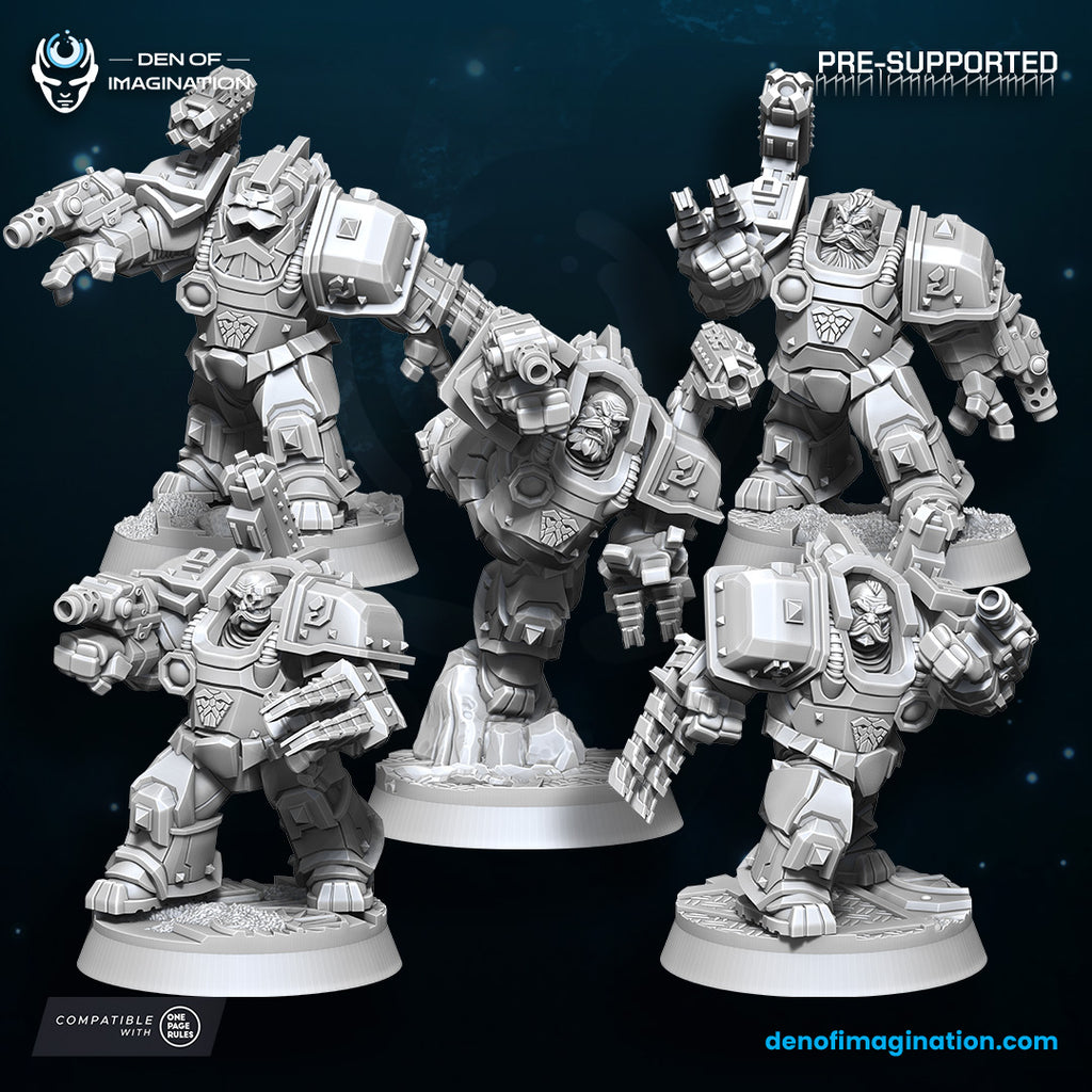 Space Dwarfs: Khazaroth Empire Iron Moles