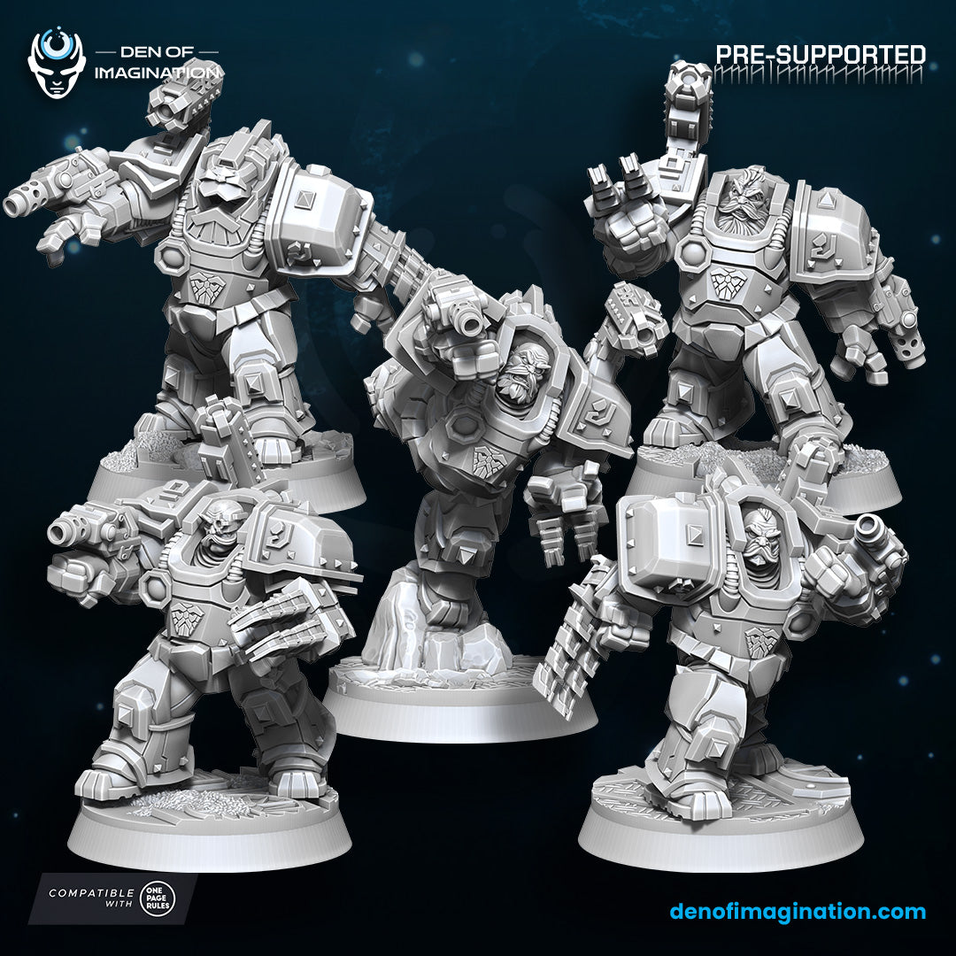 Space Dwarfs: Khazaroth Empire Iron Moles
