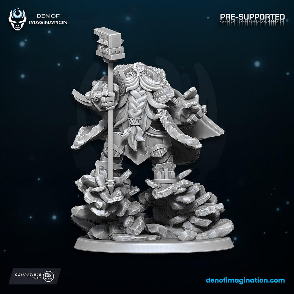 Space Dwarfs: Avalanche Lord with Drones