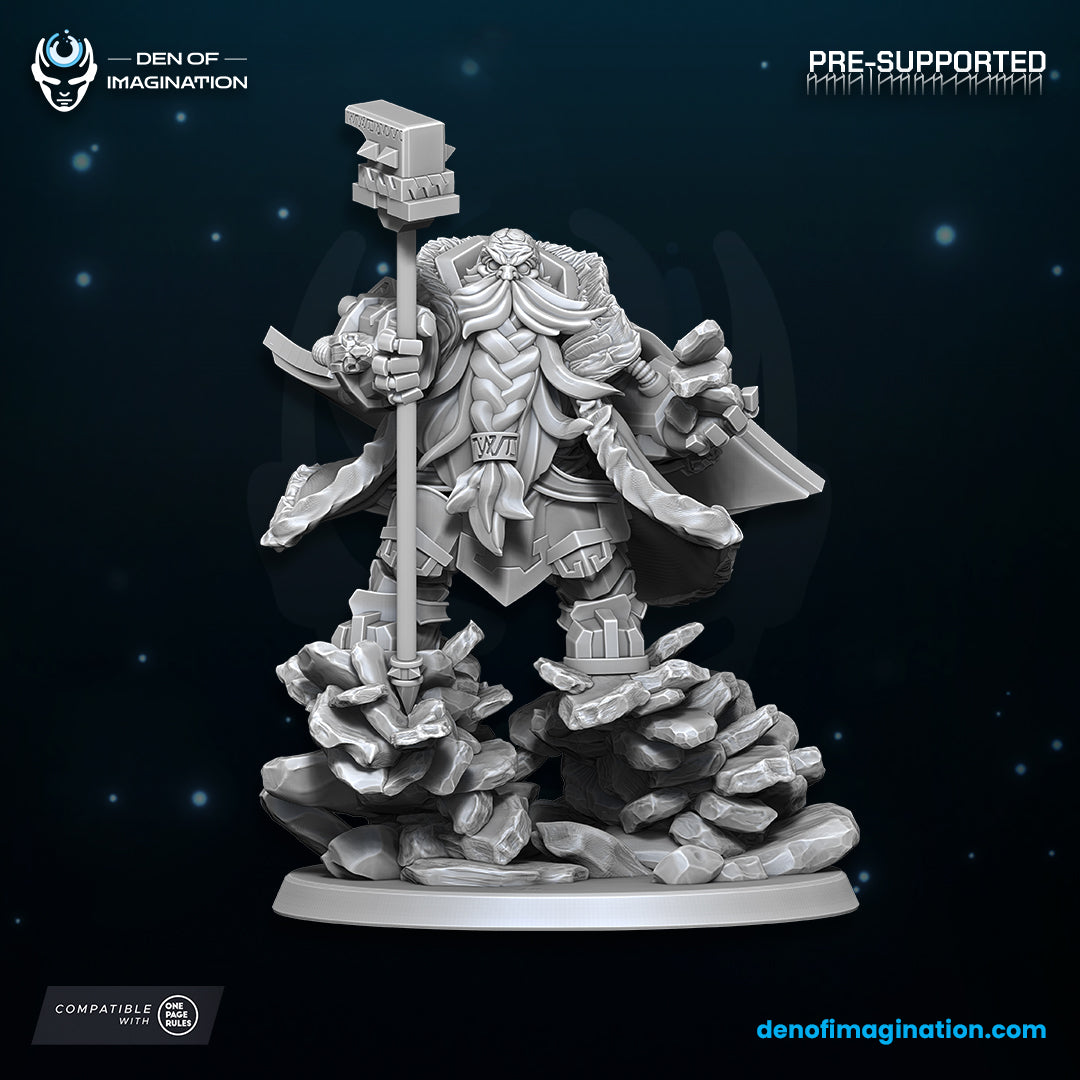 Space Dwarfs: Avalanche Lord with Drones