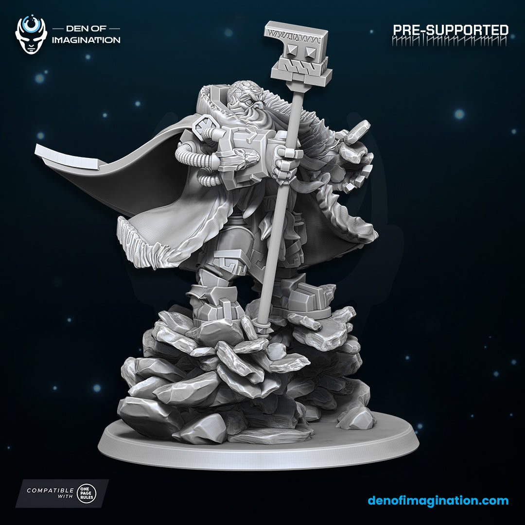 Space Dwarfs: Avalanche Lord with Drones