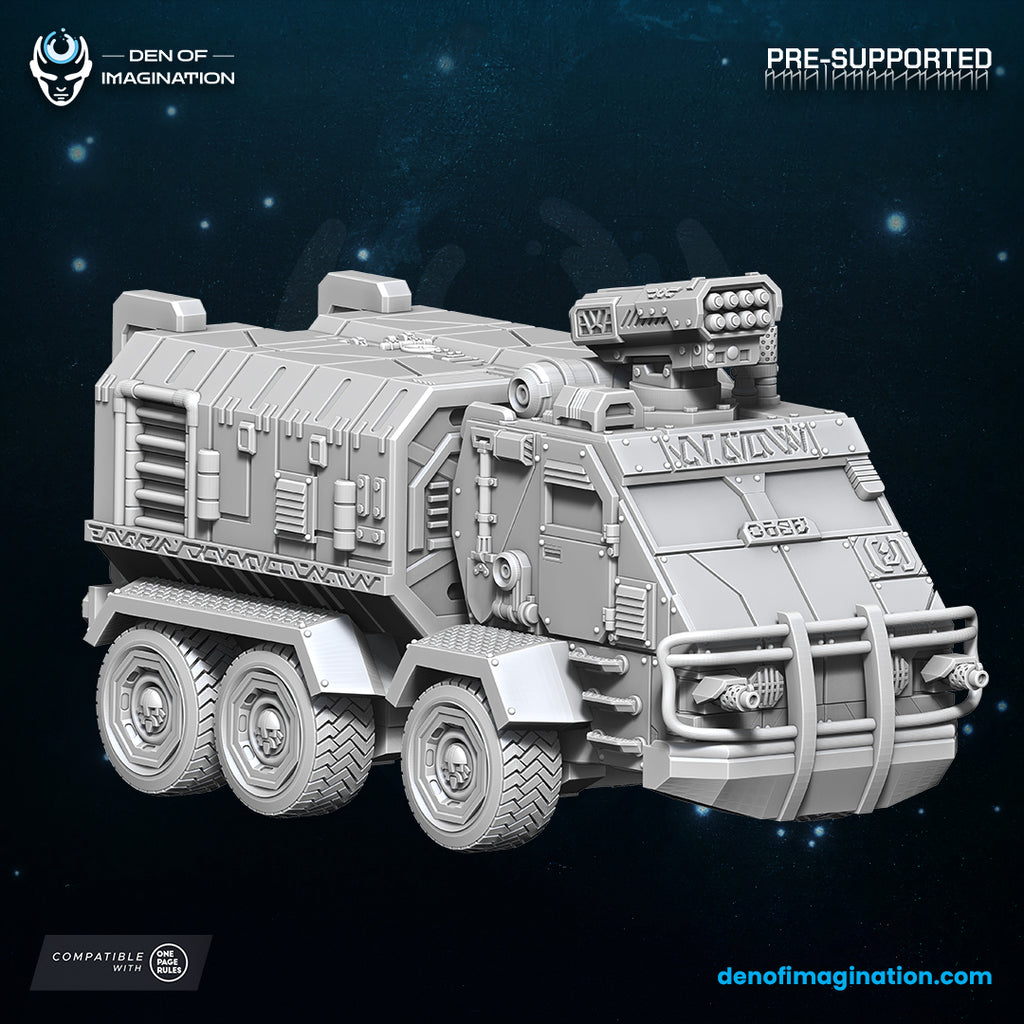 Space Dwarfs: Khazaroth Empire Oreseeker Cruiser