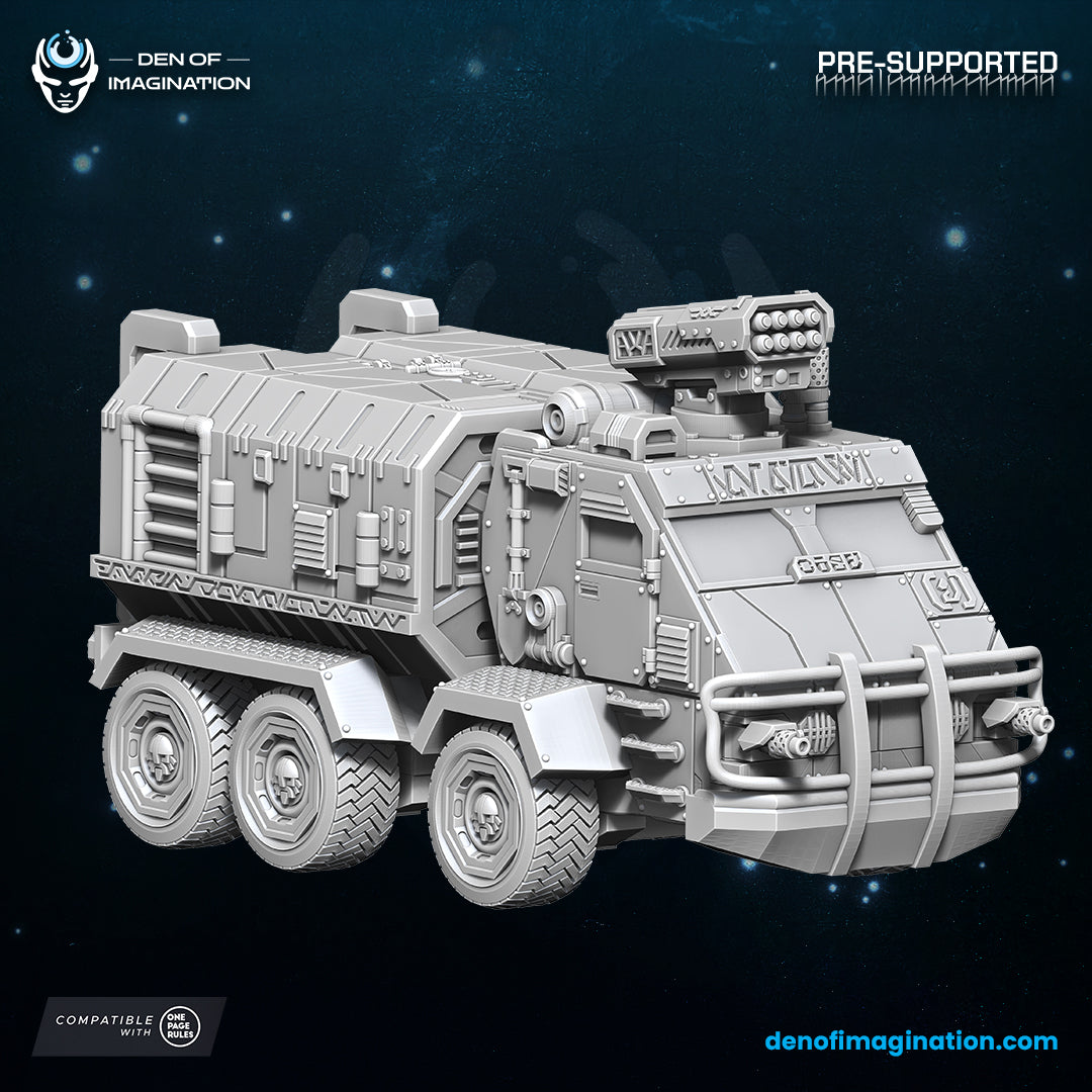 Space Dwarfs: Khazaroth Empire Oreseeker Cruiser