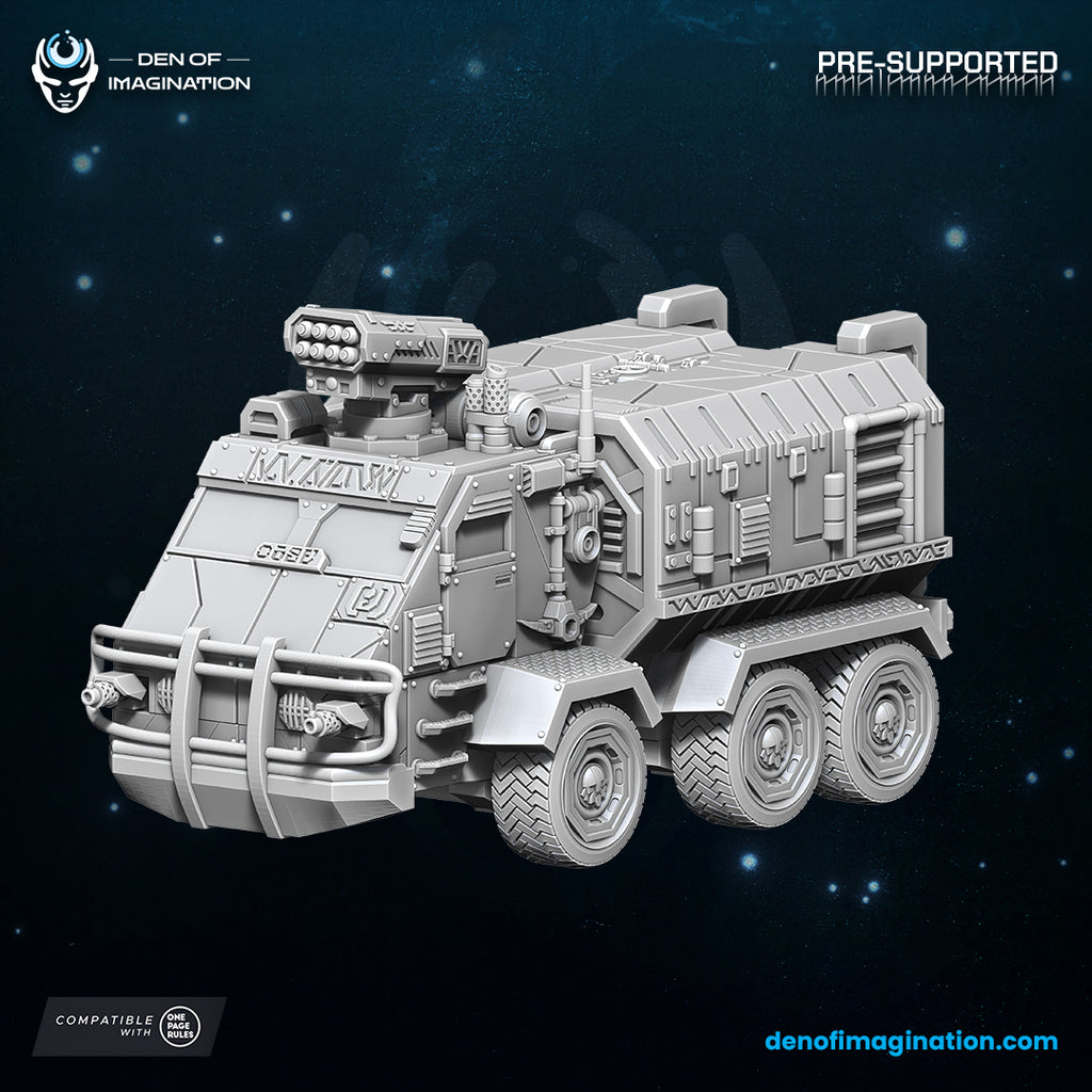 Space Dwarfs: Khazaroth Empire Oreseeker Cruiser