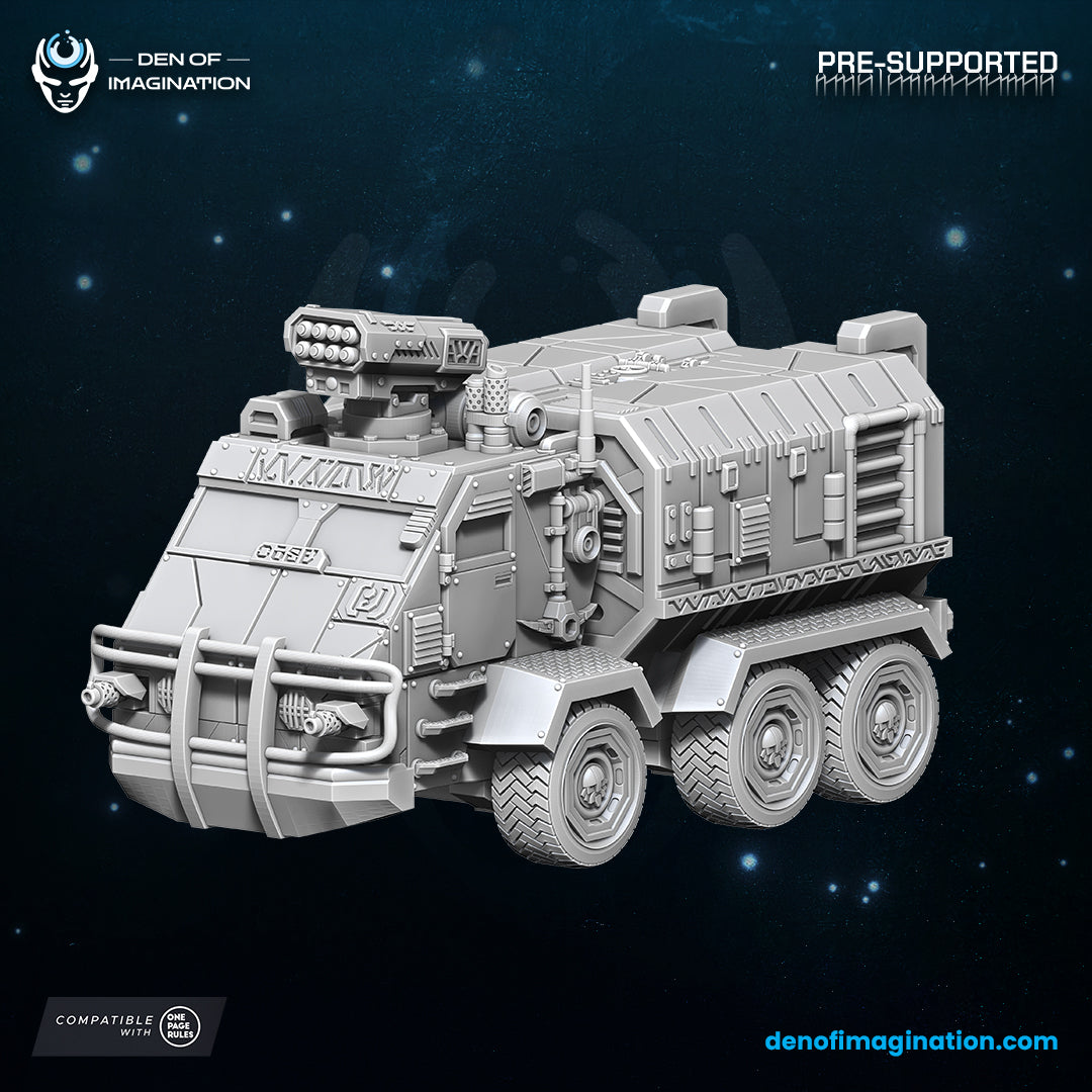 Space Dwarfs: Khazaroth Empire Oreseeker Cruiser