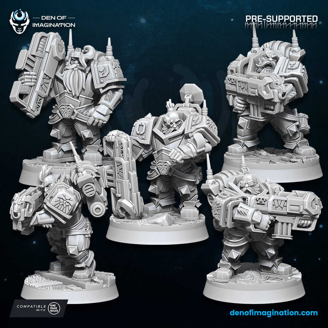 Space Dwarfs: Kazaroth Empire Prospectors Unit