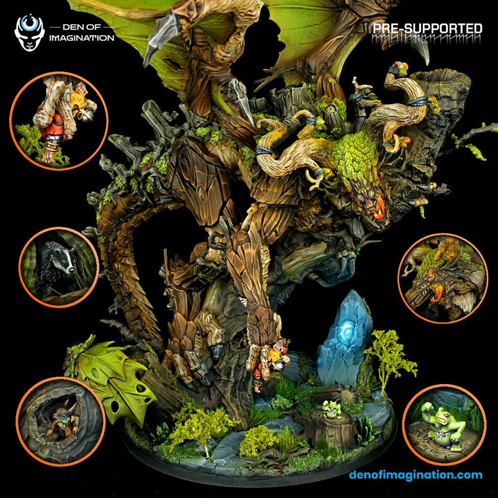 Forest Dragon: Sylvax The Ancient Protector