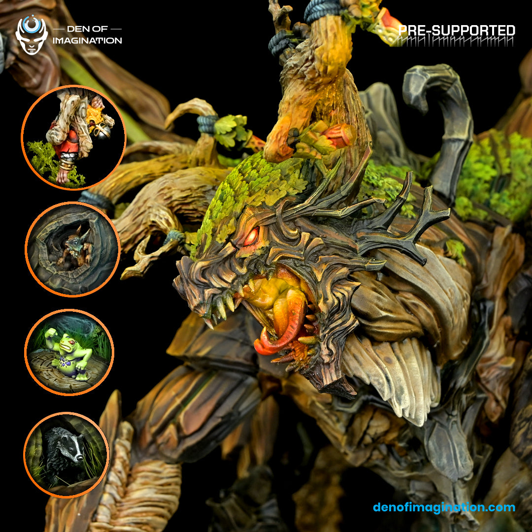 Forest Dragon: Sylvax The Ancient Protector